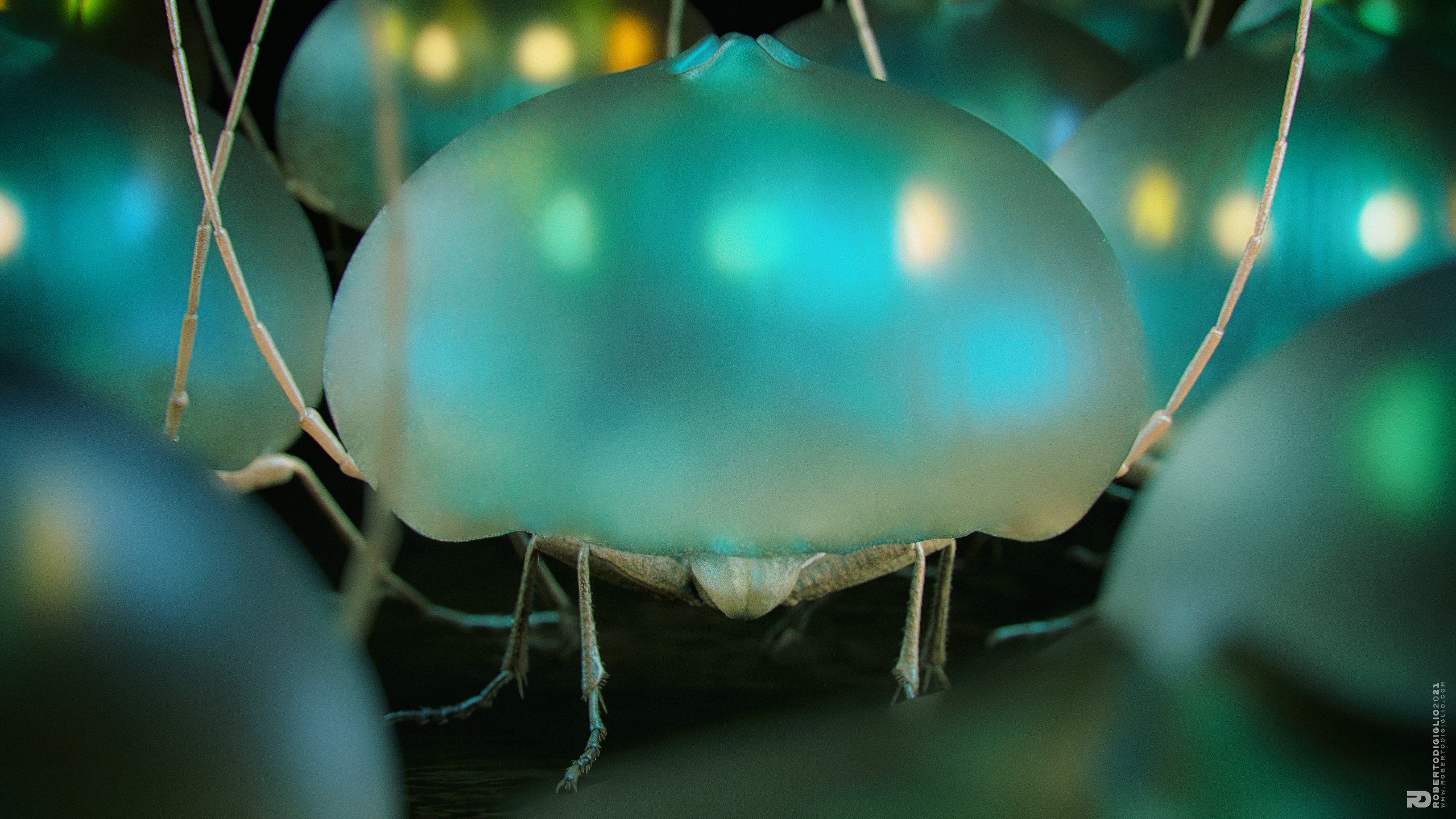 Breathers — image 3: a colony of breathing creatures, creature design by Roberto Digiglio