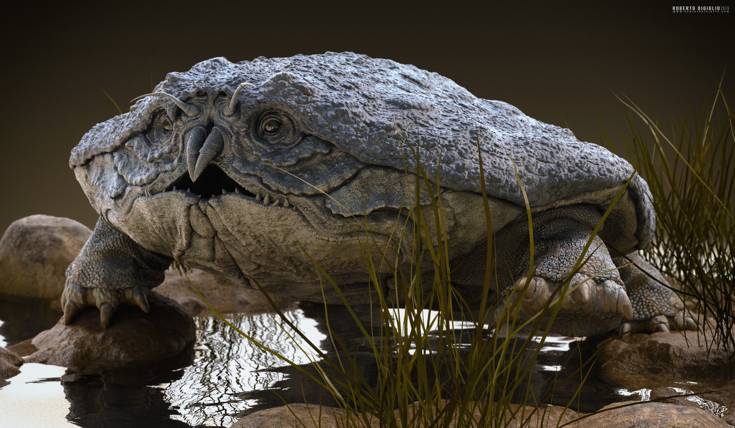 Cancericatus Fluvialitis — image 3: an imaginary river crustacean, creature design by Roberto Digiglio