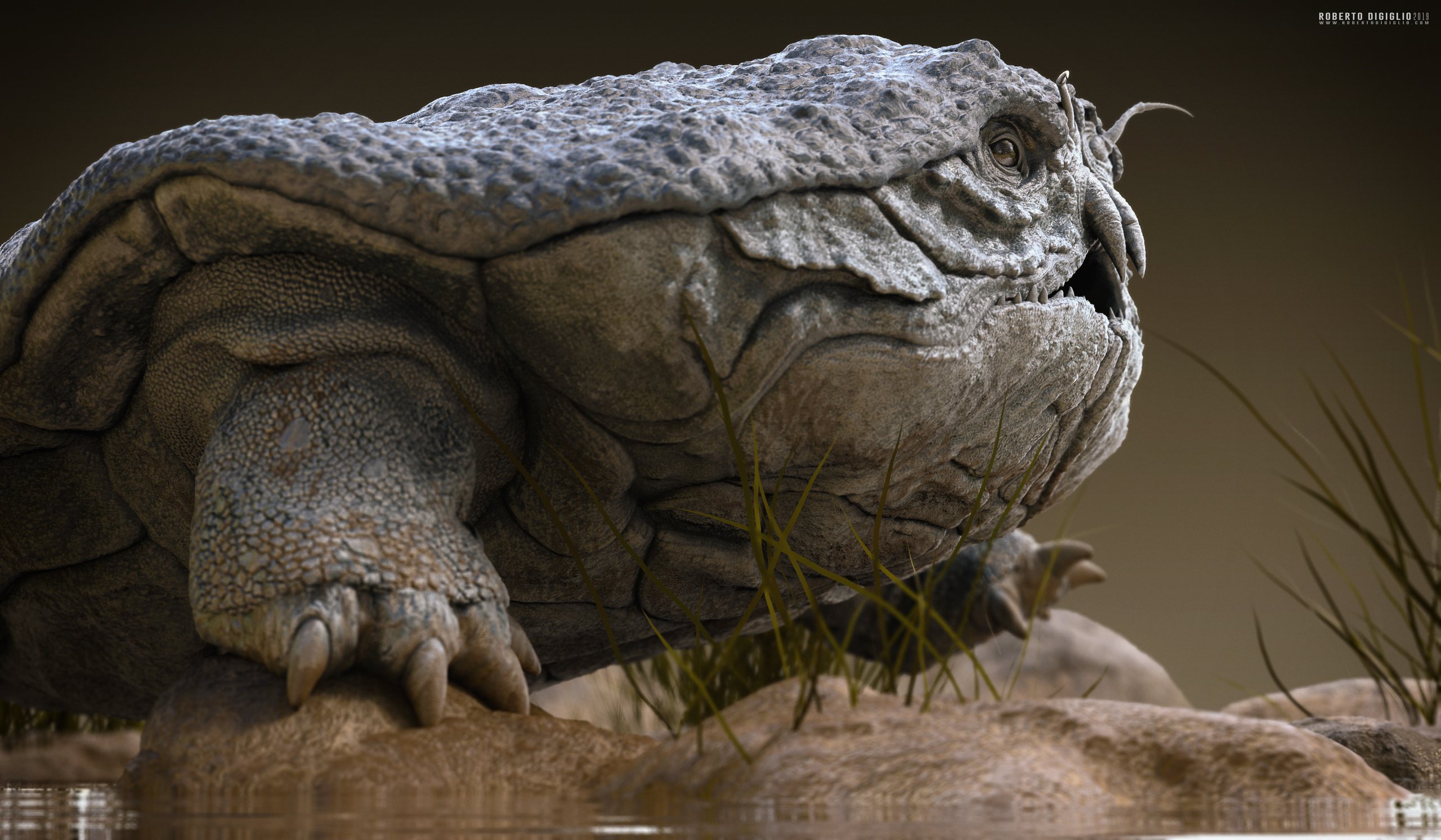 Cancericatus Fluvialitis — image 4: an imaginary river crustacean, creature design by Roberto Digiglio
