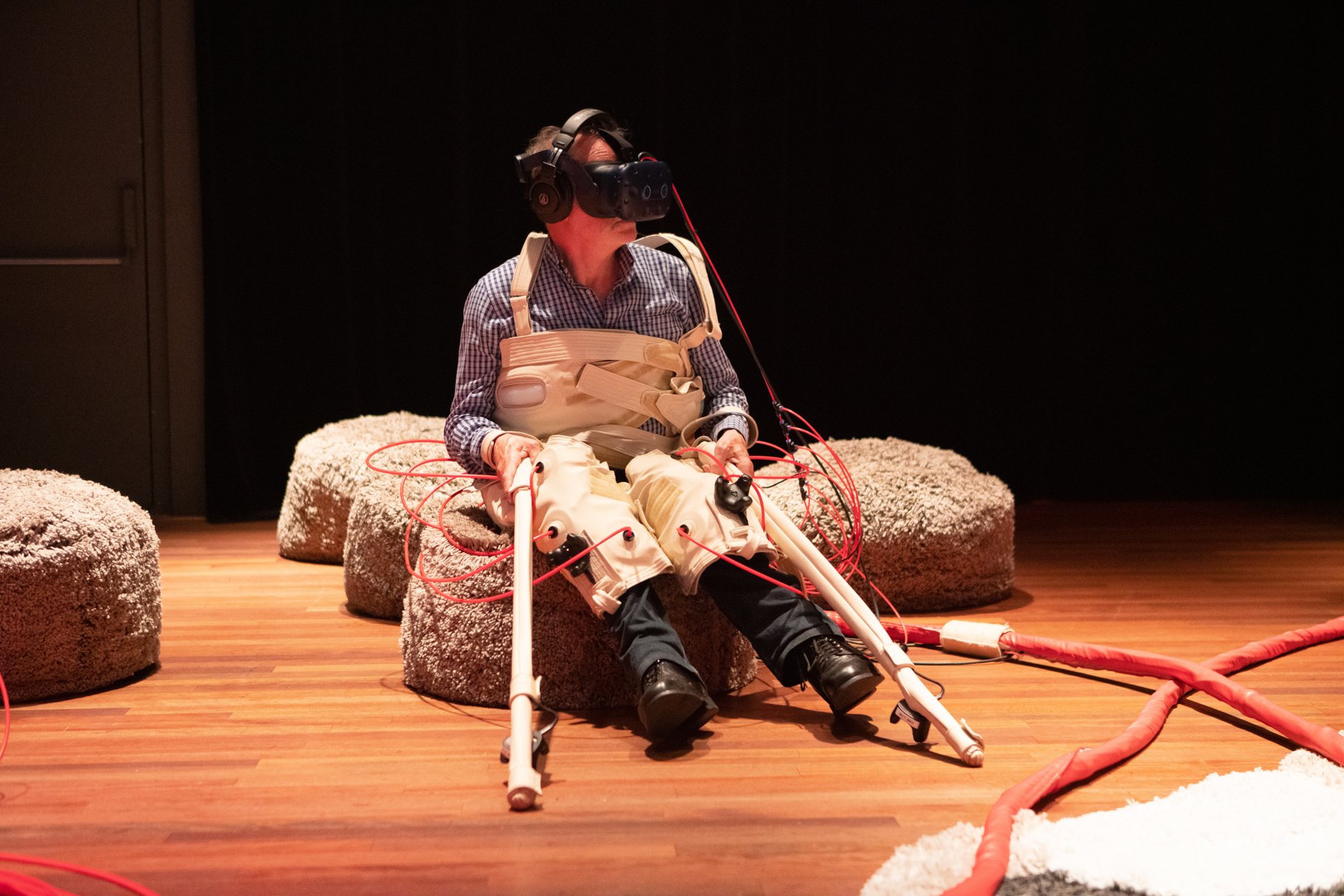 SYMBIOSIS — SYMBIOSIS at the Holland Festival 2022 — Frascati, Amsterdam: the world of the SYMBIOSIS VR performance: creatures, characters and flora, character design by Roberto Digiglio