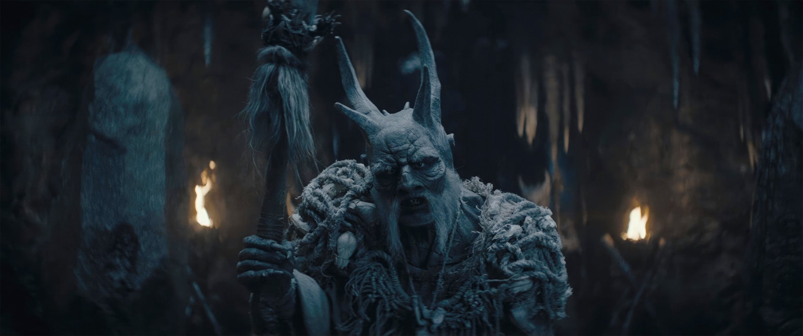 The Gryphon — The Horned Ones — The Gryphon — Amazon Prime Video: a horned character designed for The Gryphon on Amazon Prime Video, character design by Roberto Digiglio