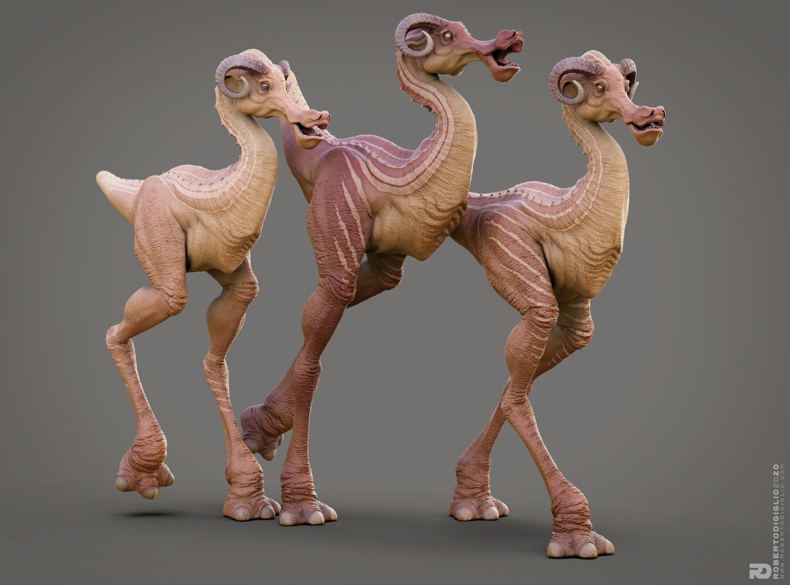 The Hokau — Star Wars Expanded Bestiary — image 7: a creature from an expanded Star Wars bestiary, creature design by Roberto Digiglio