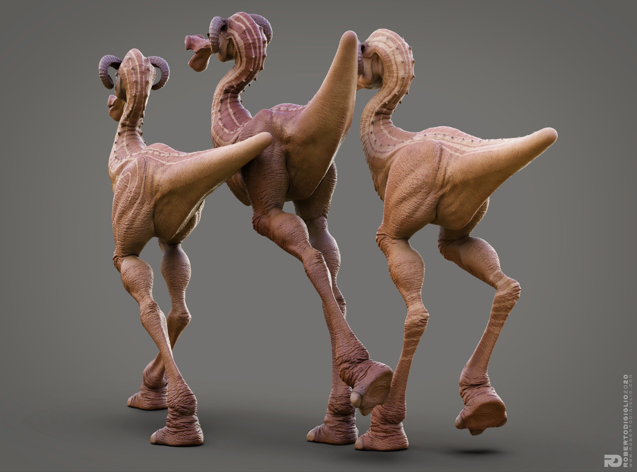 The Hokau — Star Wars Expanded Bestiary — image 8: a creature from an expanded Star Wars bestiary, creature design by Roberto Digiglio